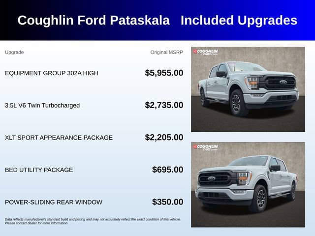 Used 2023 Ford F150 XLT w/ Equipment Group 302A High AWD/4WD image 3