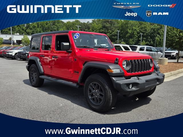 Used 2024 Jeep Wrangler Unlimited Sport AWD/4WD video 1