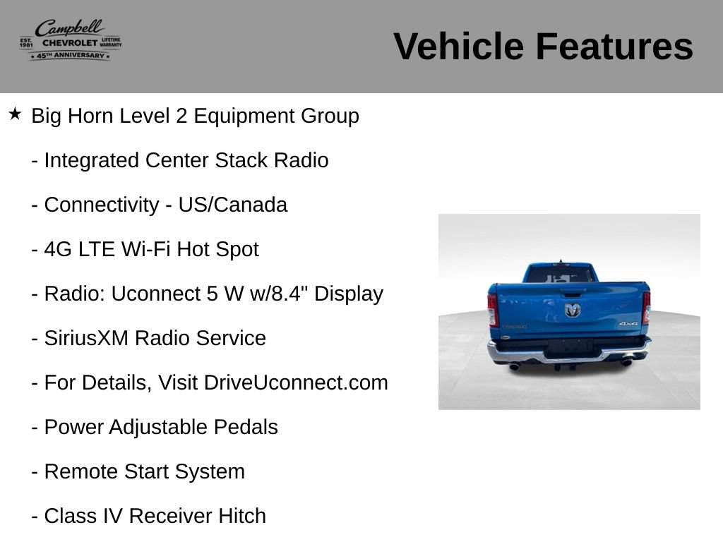 Used 2022 RAM 1500 Big Horn AWD/4WD image 26