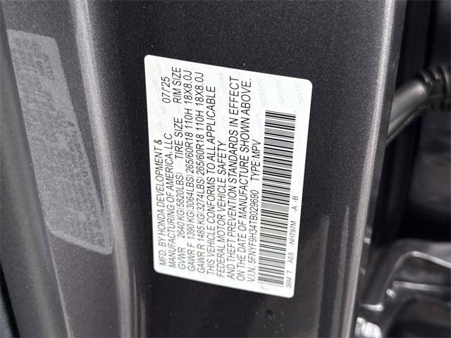 New 2026 Honda Passport RTL image 39