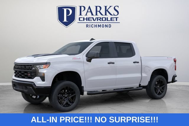 New 2026 Chevrolet Silverado 1500 Custom Trail Boss w/ Turbomax Blackout Package AWD/4WD image 5