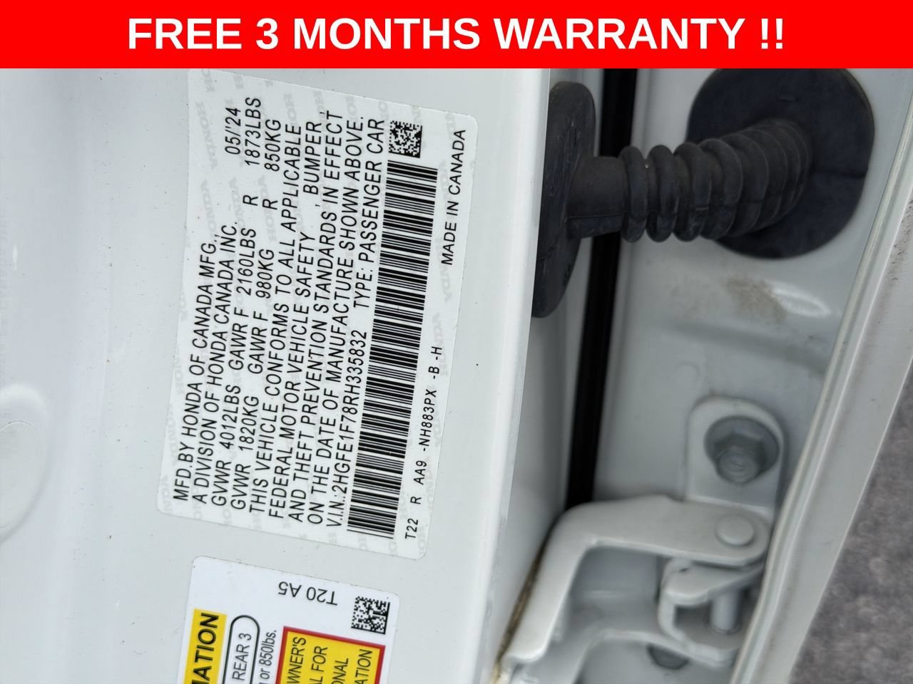 Used 2024 Honda Civic EX image 24