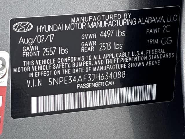 Used 2018 Hyundai Sonata SEL w/ Cargo Package FWD image 37