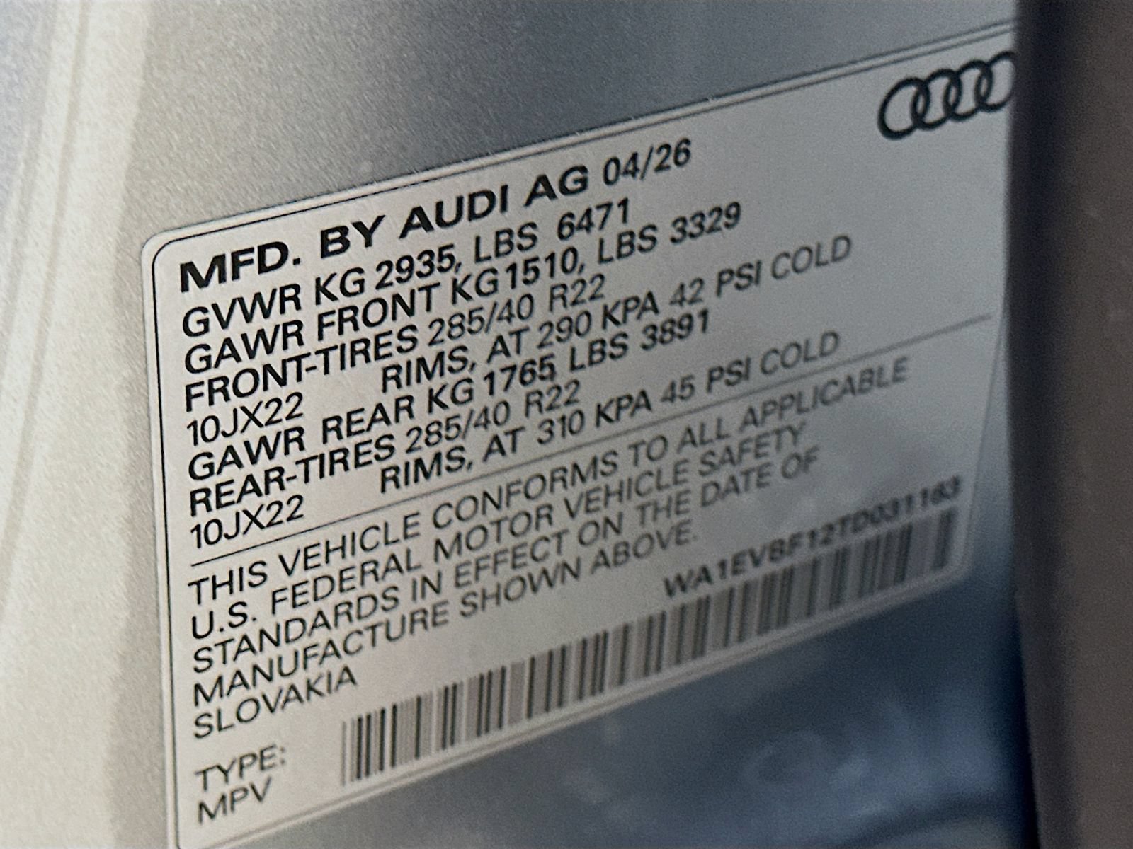 New 2026 Audi Q8 Premium Plus AWD/4WD image 50