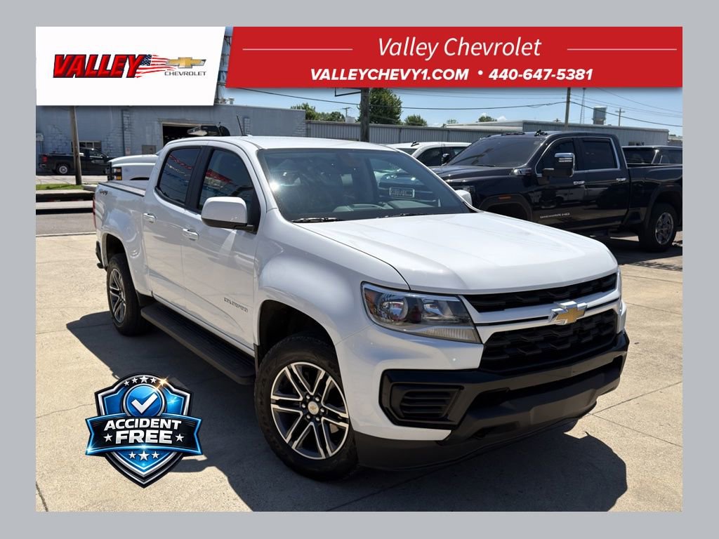 Used 2021 Chevrolet Colorado W/T w/ Custom Special Edition AWD/4WD image 1