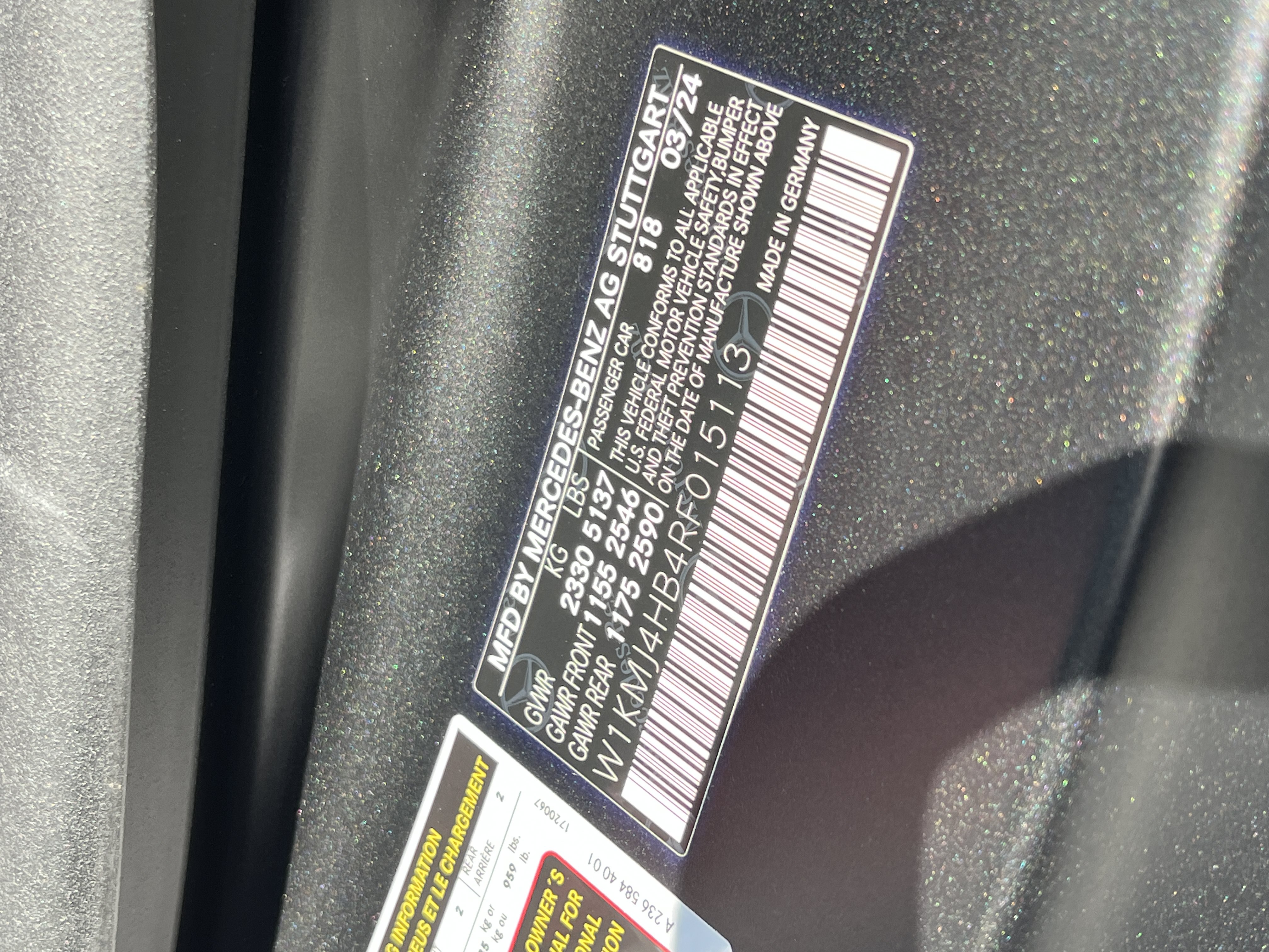 Certified 2024 Mercedes-Benz CLE 300 4MATIC Coupe w/ AMG Line image 54