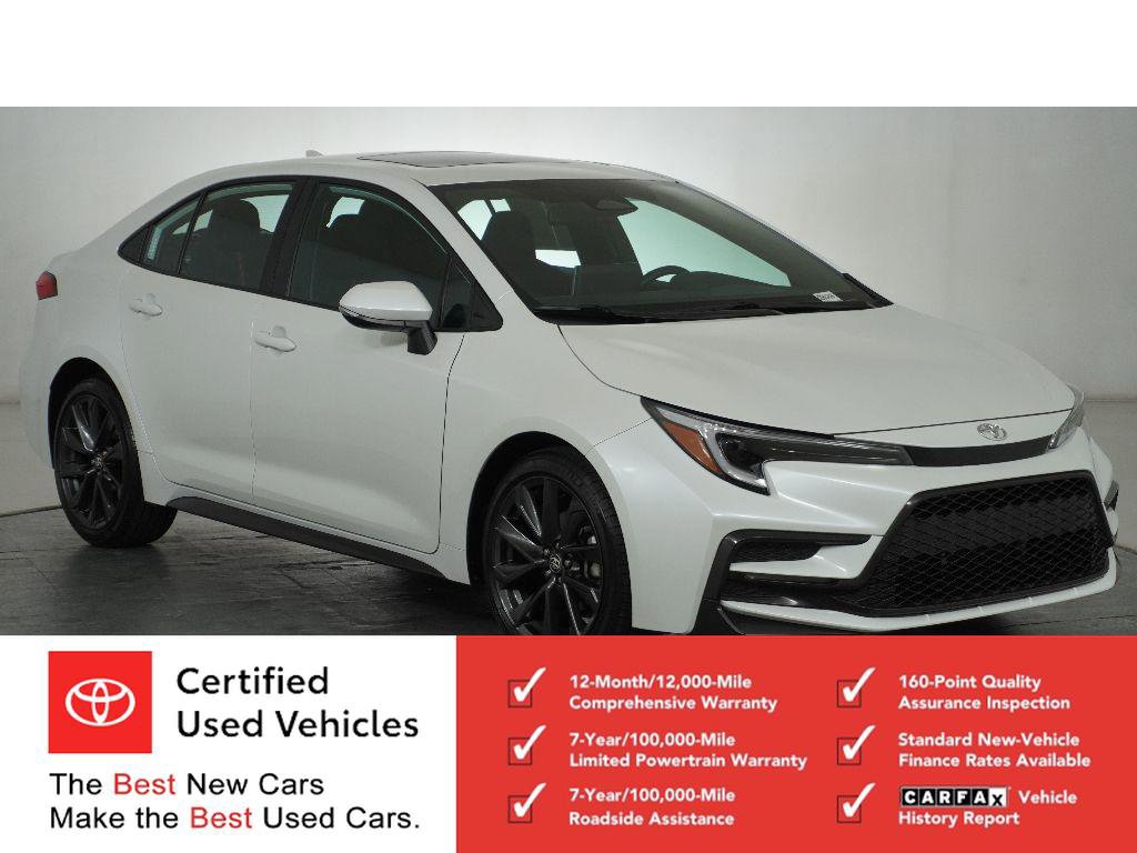 Certified 2025 Toyota Corolla SE