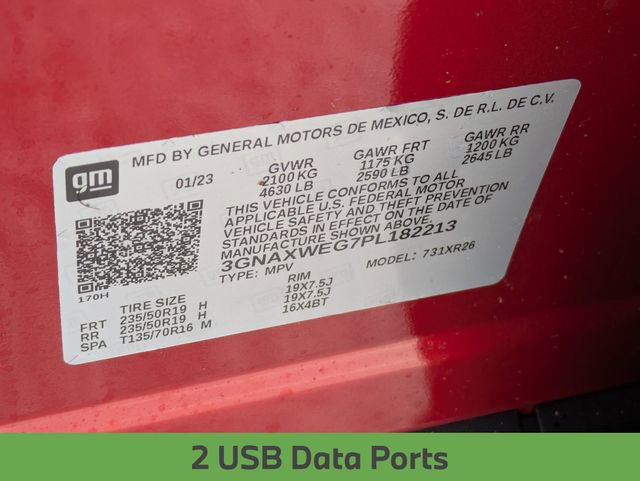 Used 2023 Chevrolet Equinox RS w/ RS Leather Package image 32