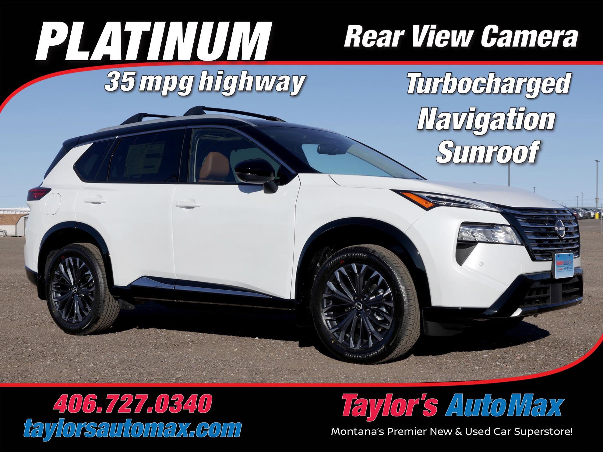 New 2026 Nissan Rogue Platinum w/ Platinum Premium Package