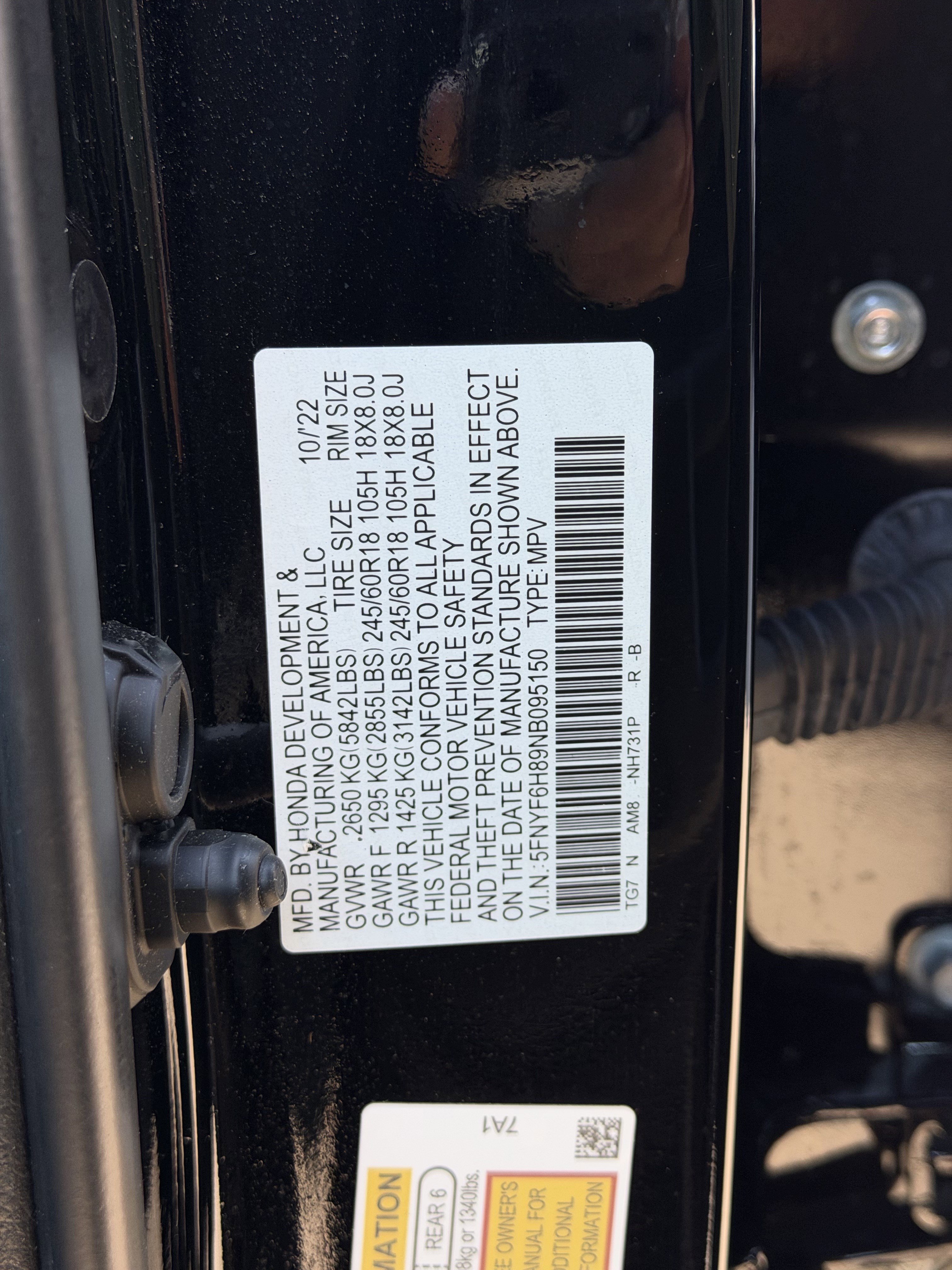 Used 2022 Honda Pilot TrailSport image 25