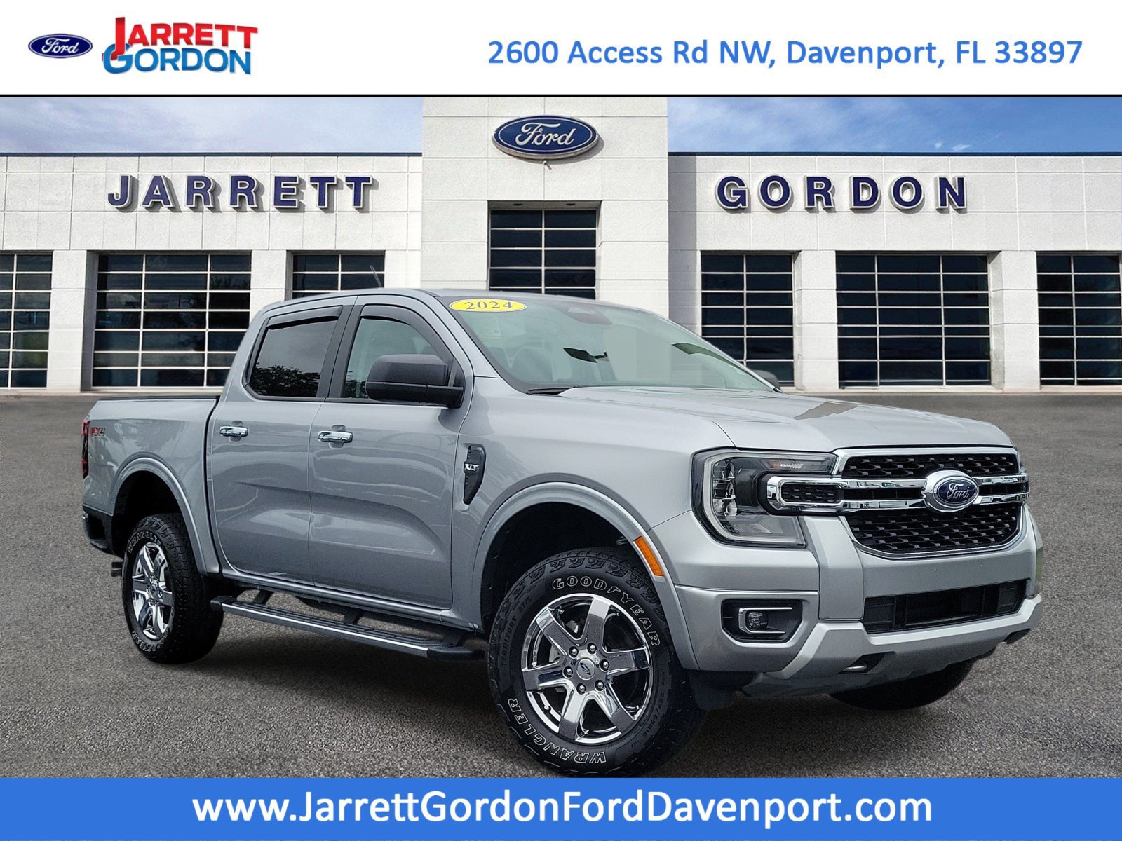 Certified 2024 Ford Ranger XLT w/ FX4 Off-Road Package AWD/4WD 360° Tour