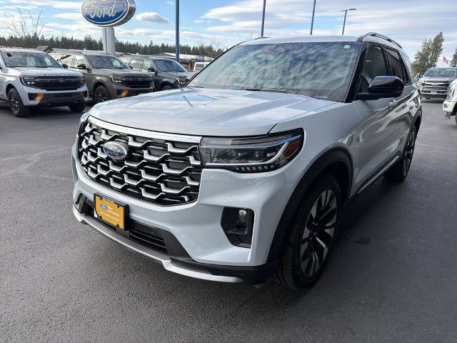 Certified 2025 Ford Explorer Platinum w/ LUX Leather Package AWD/4WD image 3