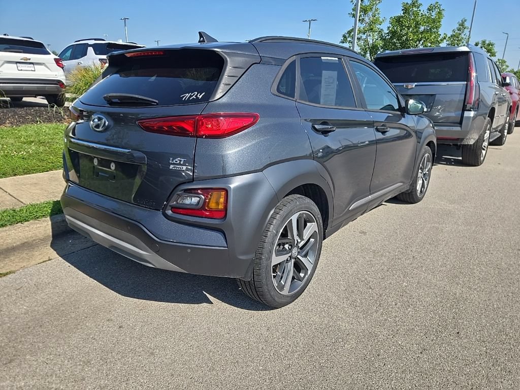 Used 2021 Hyundai Kona Ultimate w/ Cargo Package AWD/4WD image 3
