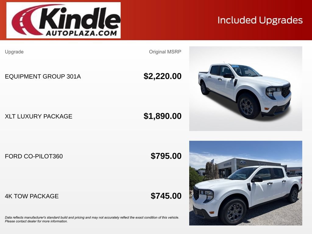 New 2026 Ford Maverick XLT w/ Equipment Group 301A AWD/4WD image 5