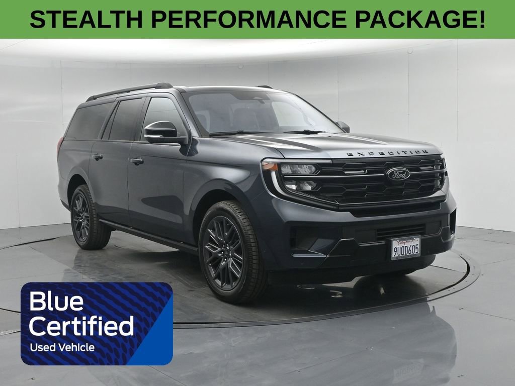 Certified 2025 Ford Expedition Max Platinum w/ Stealth Performance Package