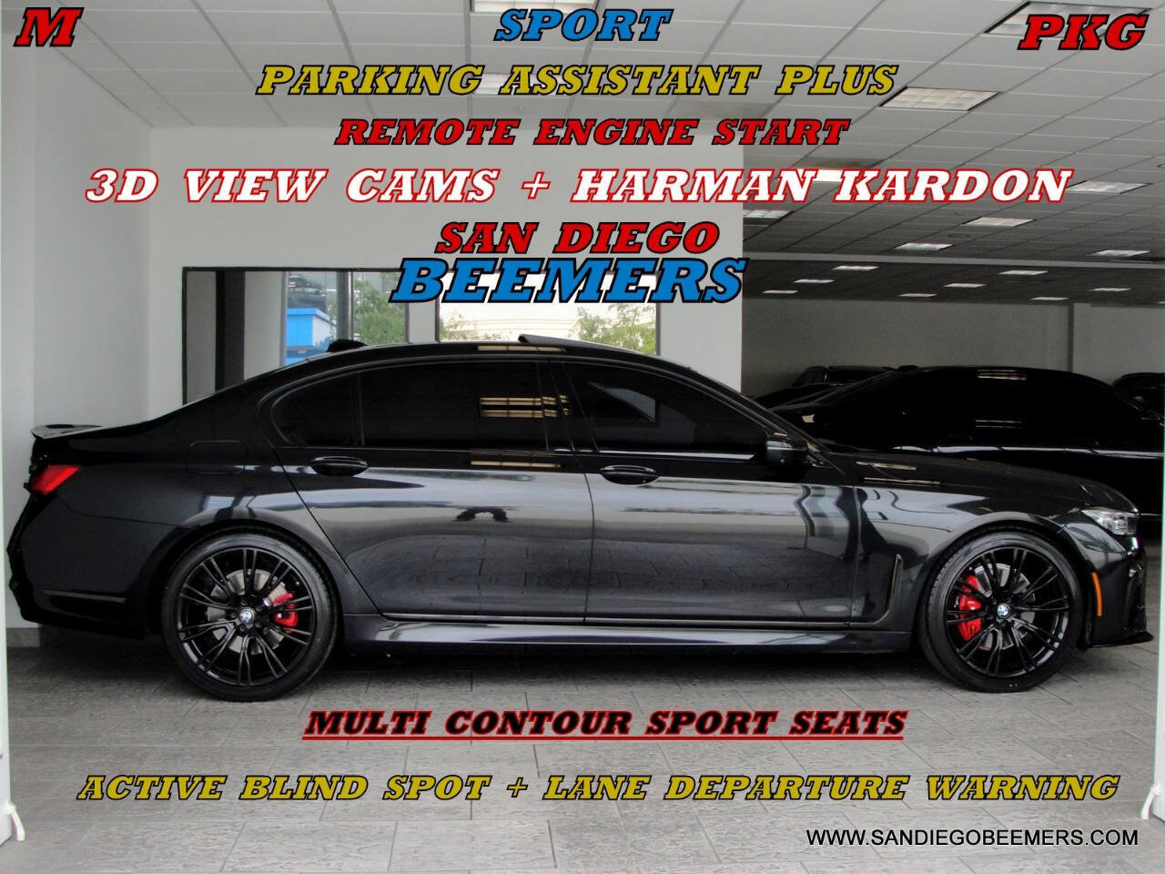 Used 2022 BMW 740i w/ M Sport Package image 10