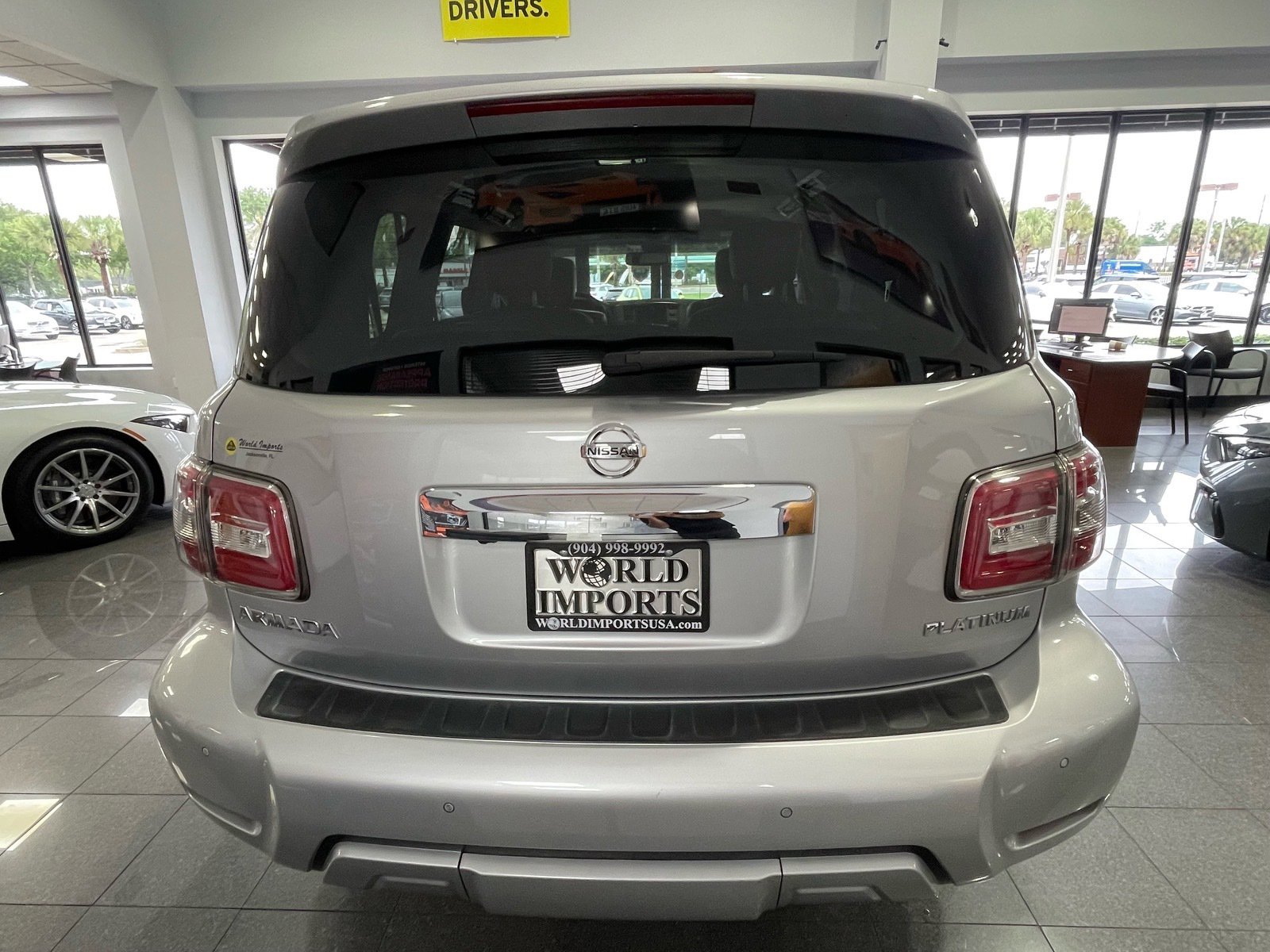 Used 2017 Nissan Armada Platinum w/ Captain Seat Package RWD image 4