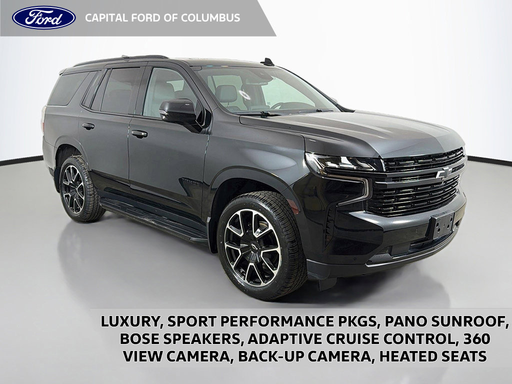 Used 2023 Chevrolet Tahoe RST w/ Sport Performance Package AWD/4WD 360° Tour