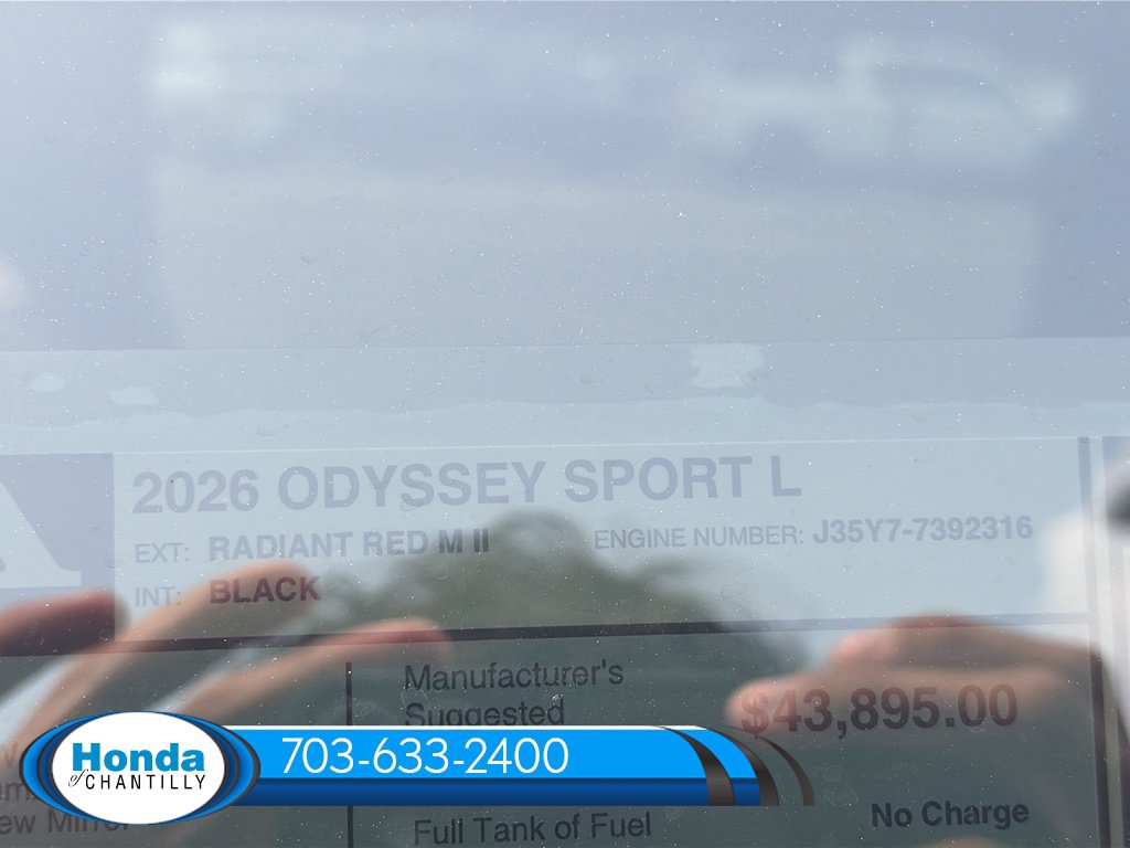New 2026 Honda Odyssey Sport-L image 35
