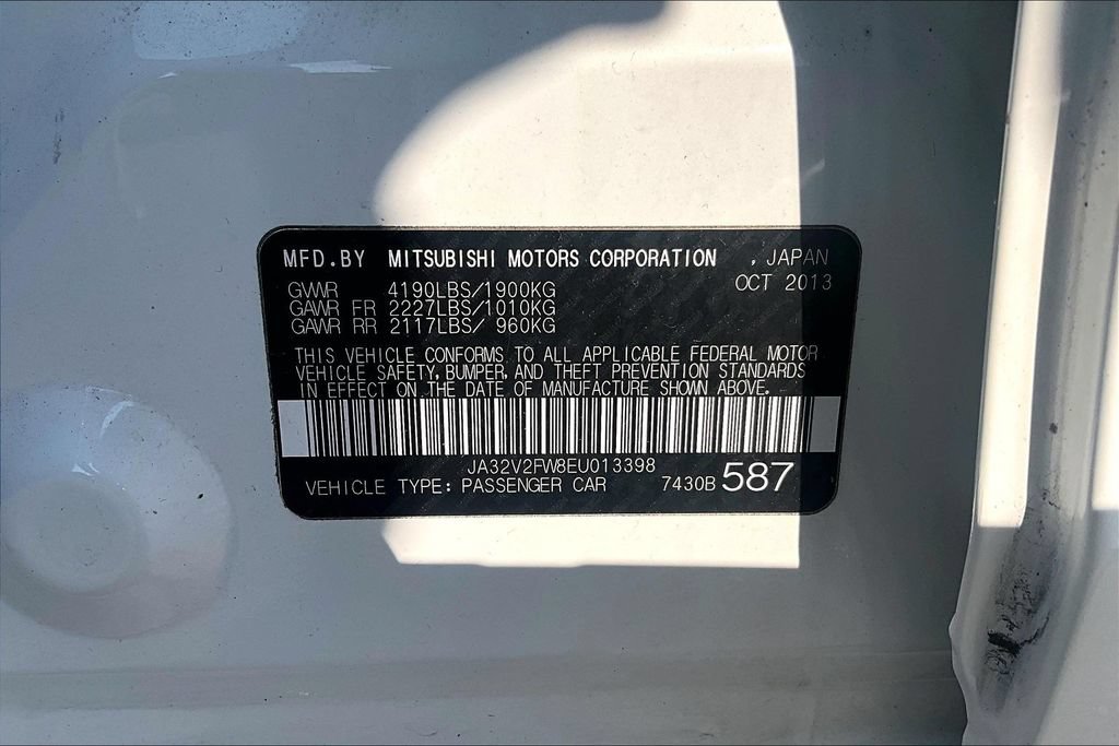 Used 2014 Mitsubishi Lancer SE AWD/4WD image 31