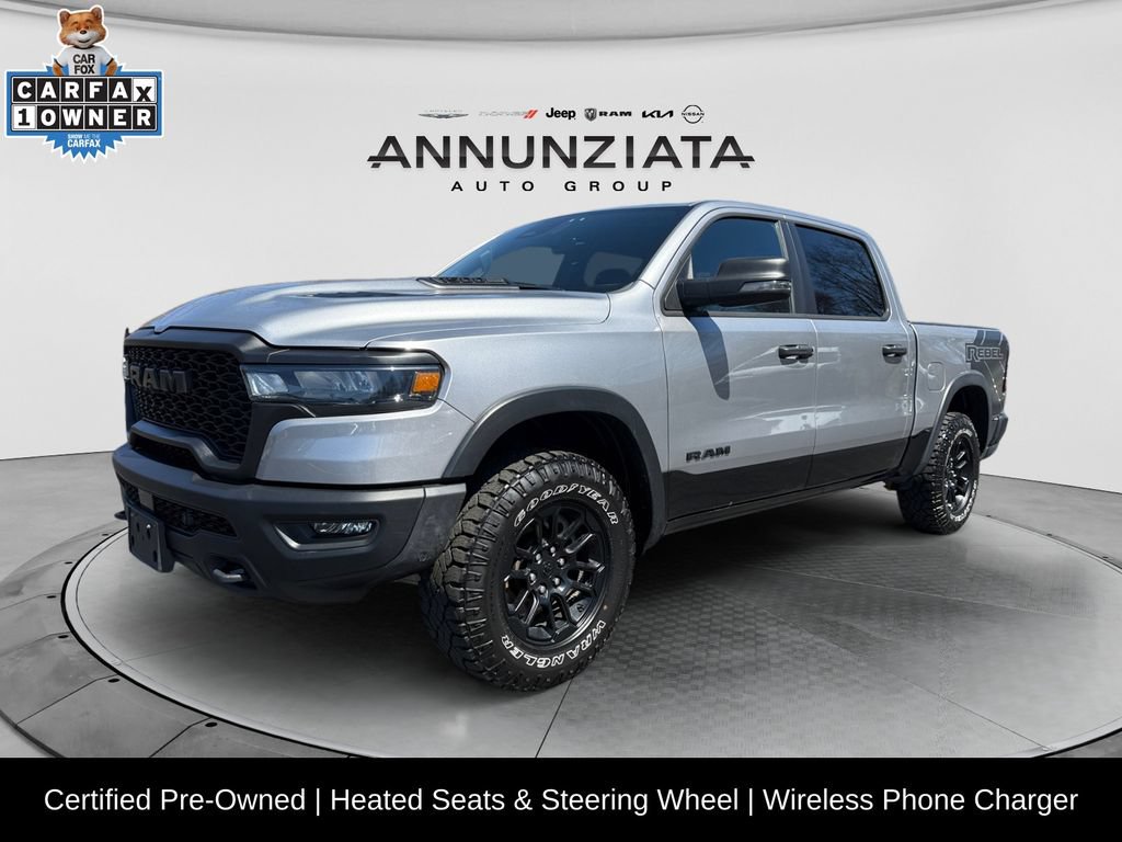 Certified 2025 RAM 1500 Rebel w/ Rebel Level 1 Equipment Group