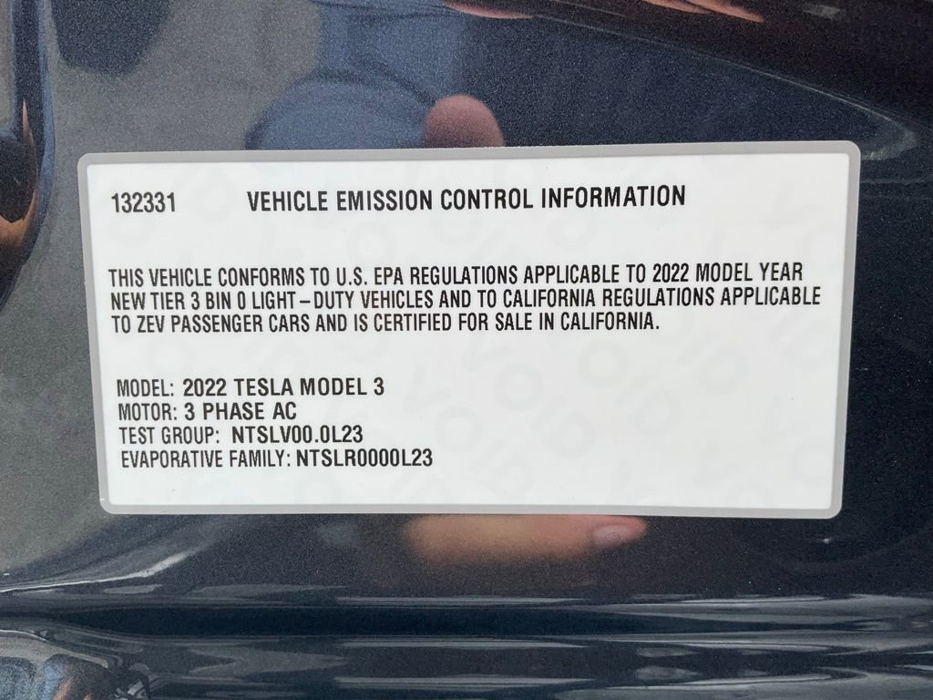 Used 2022 Tesla Model 3 Performance AWD/4WD image 13