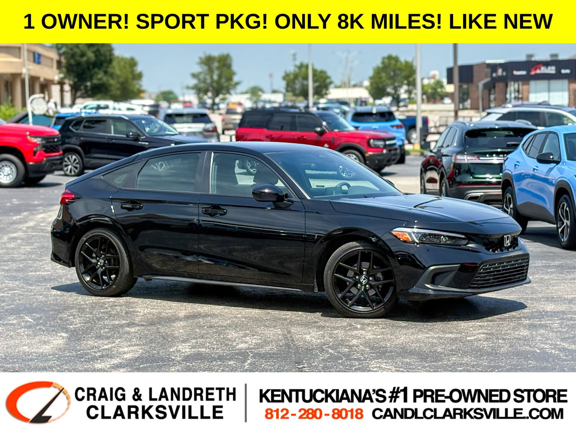Used 2022 Honda Civic Sport image 1