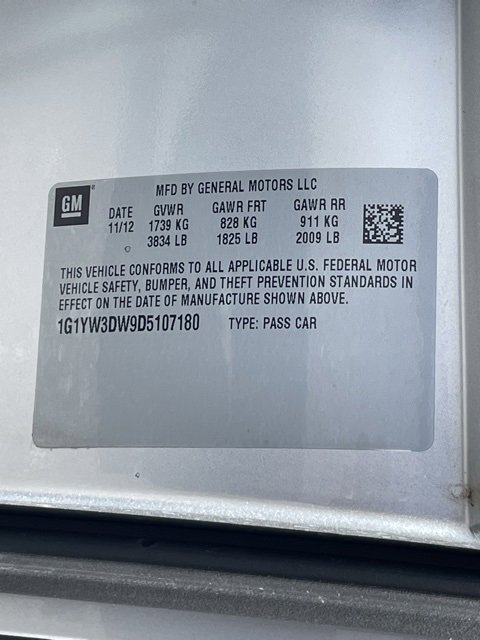 Certified 2013 Chevrolet Corvette Grand Sport w/ 3LT Preferred Equipment Group image 28