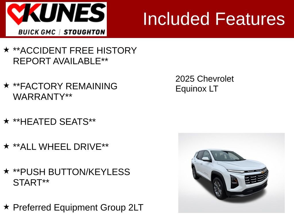 Used 2025 Chevrolet Equinox LT image 3