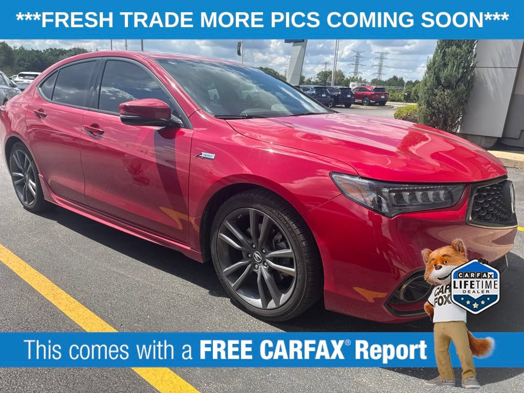 Used 2019 Acura TLX w/ Technology & A-SPEC Package FWD image 3