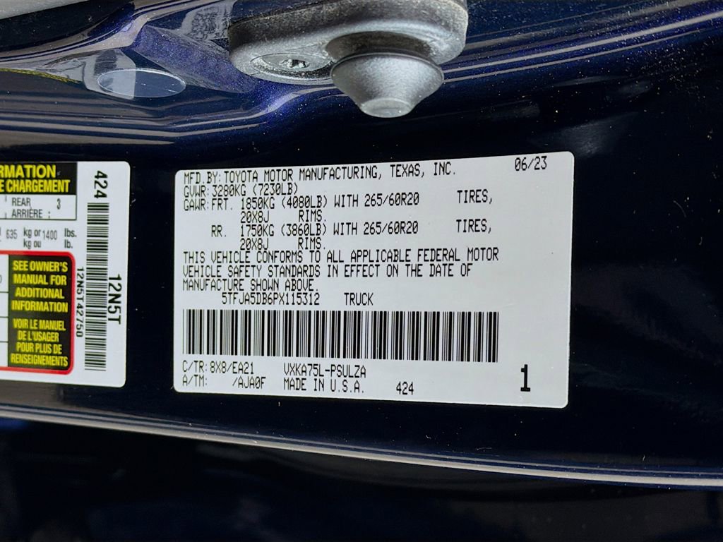 Used 2023 Toyota Tundra Limited image 40