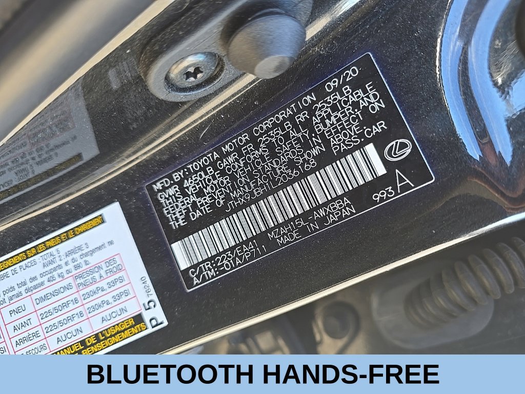 Used 2020 Lexus UX 250h w/ Accessory Package AWD/4WD image 11