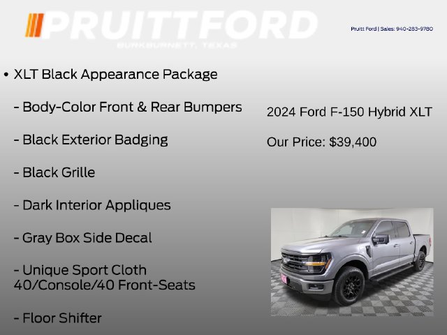 Used 2024 Ford F150 XLT w/ Equipment Group 302A MID AWD/4WD image 7