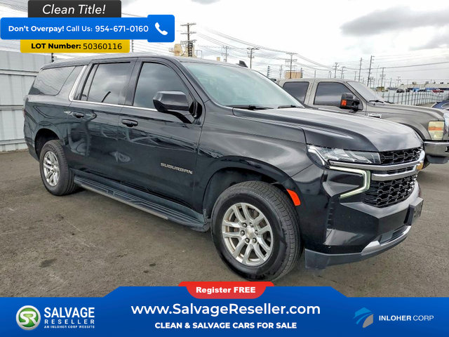 Used 2021 Chevrolet Suburban LS RWD image 5