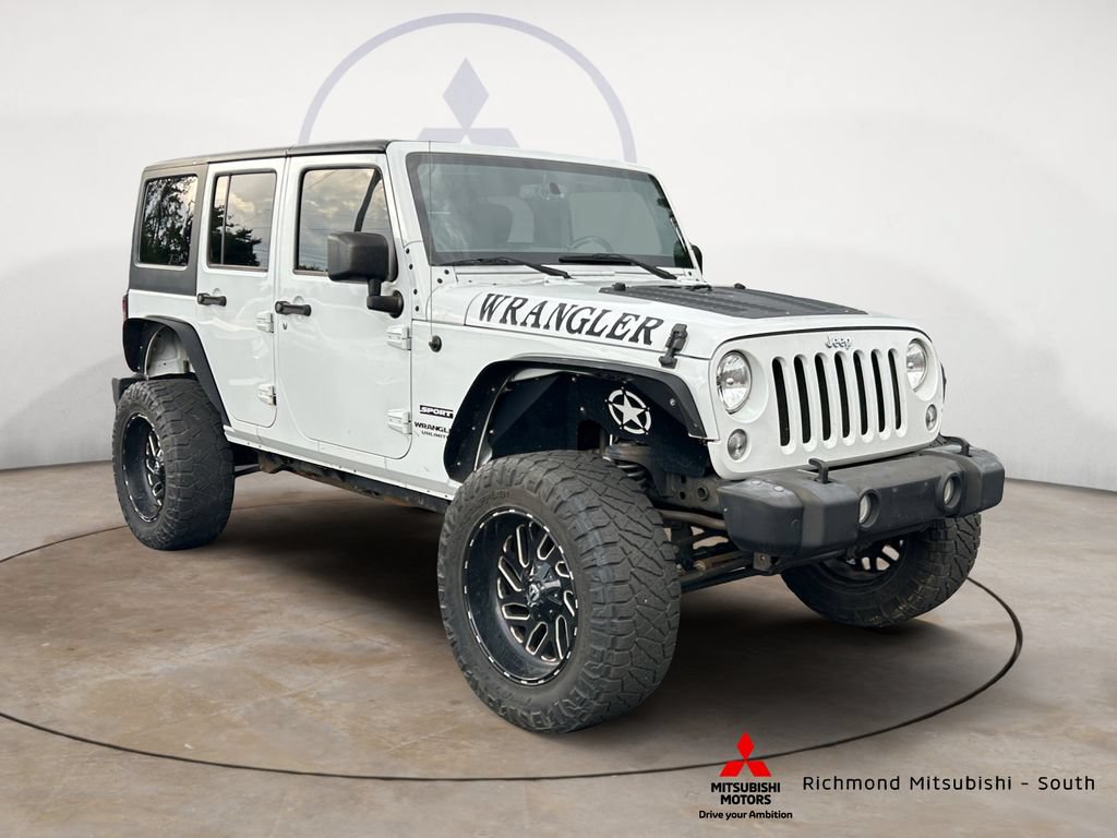 Used 2017 Jeep Wrangler Unlimited Sport w/ Quick Order Package 23S AWD/4WD image 1