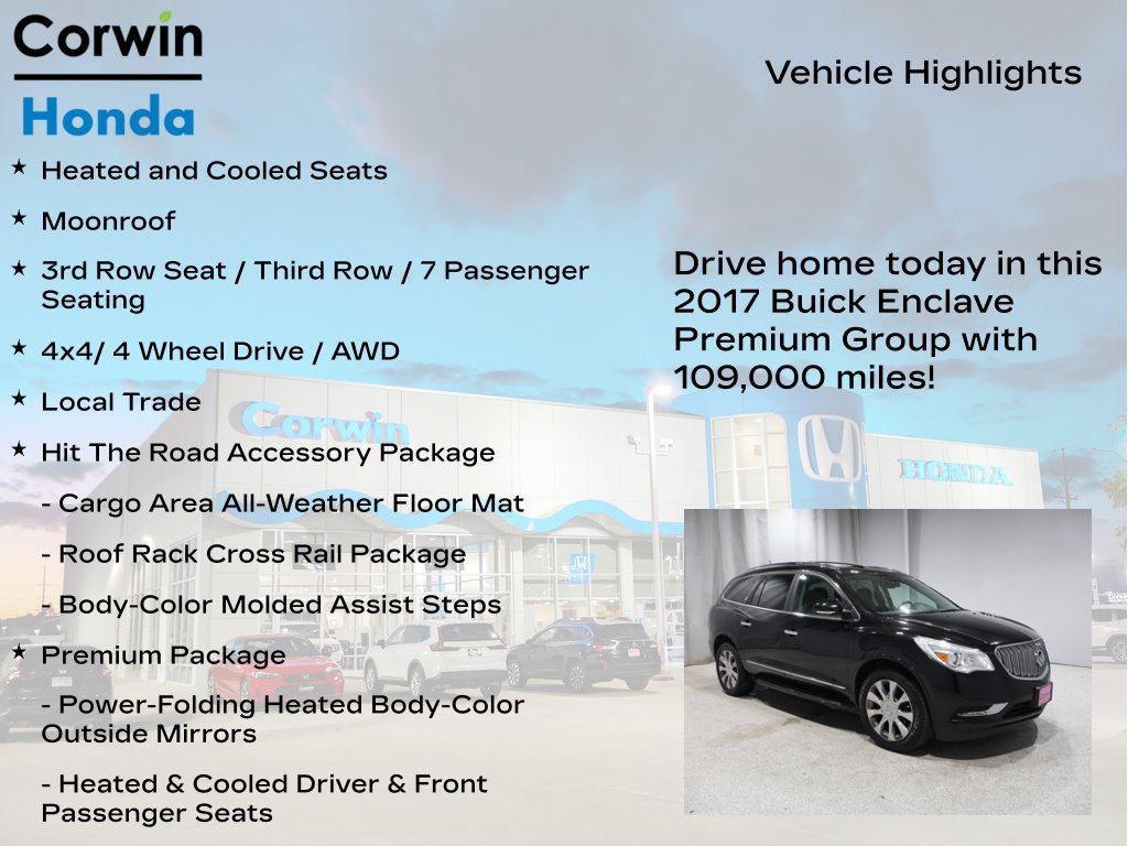 Used 2017 Buick Enclave Premium w/ Experience Buick Package AWD/4WD image 6