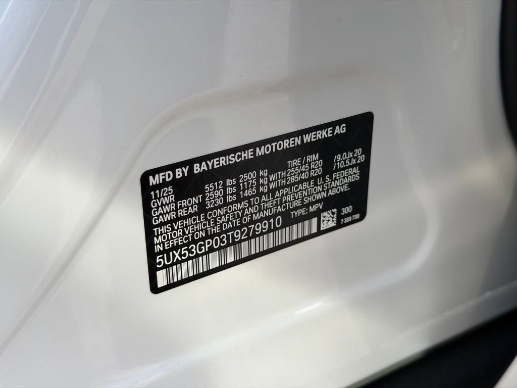 New 2026 BMW X3 xDrive30 w/ Convenience Package image 20