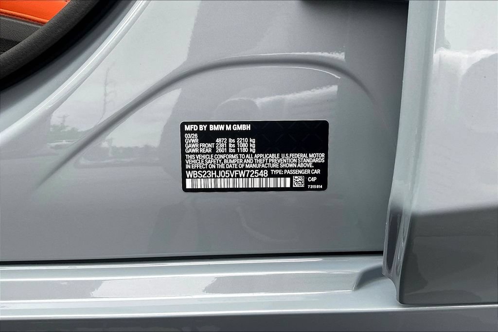 New 2027 BMW M3 Competition w/ M Driver's Package RWD image 19