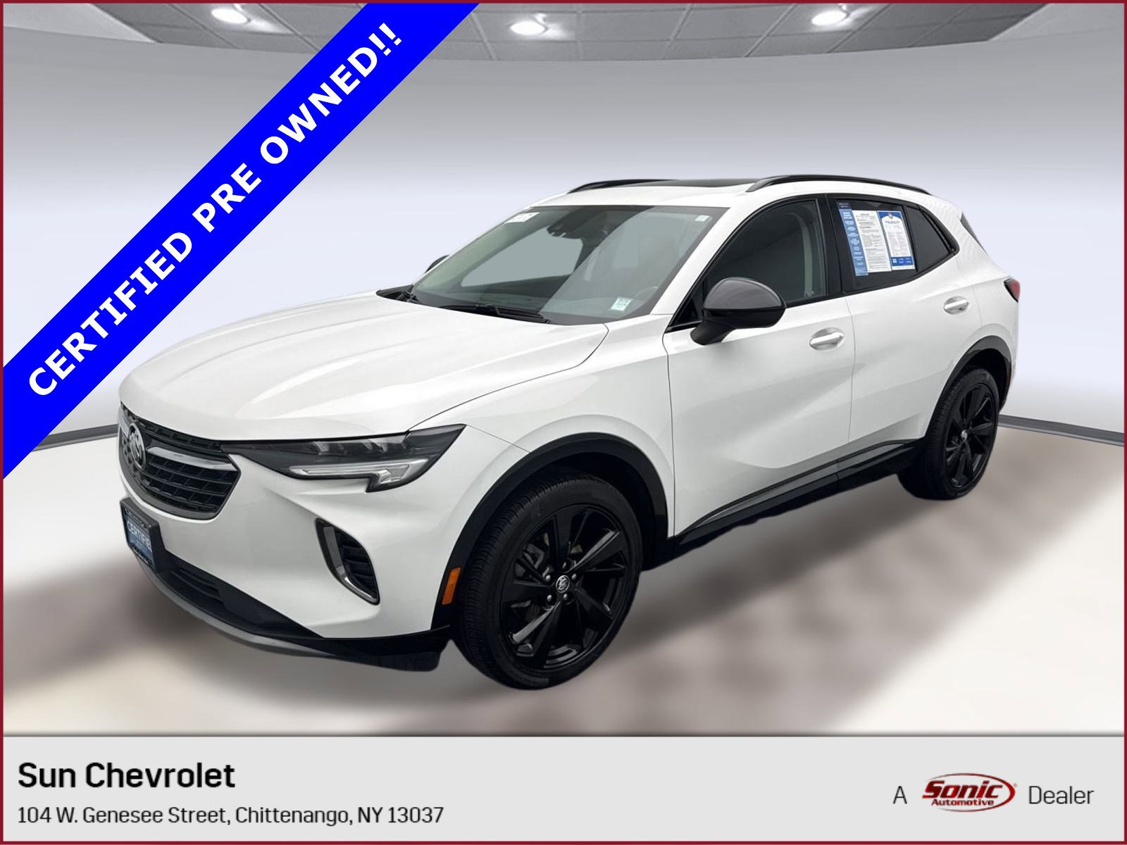 Certified 2022 Buick Envision Essence w/ Sport Touring Package