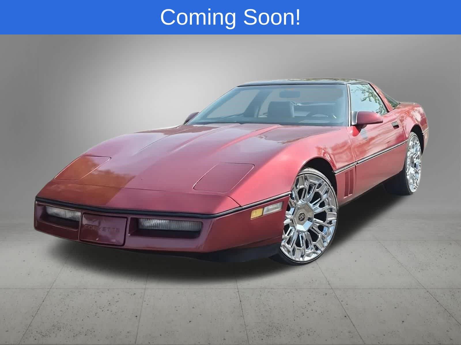 Used 1987 Chevrolet Corvette Coupe
