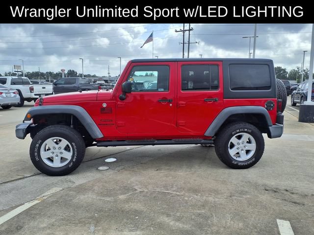 Used 2017 Jeep Wrangler Unlimited Sport w/ Quick Order Package 24S AWD/4WD image 8