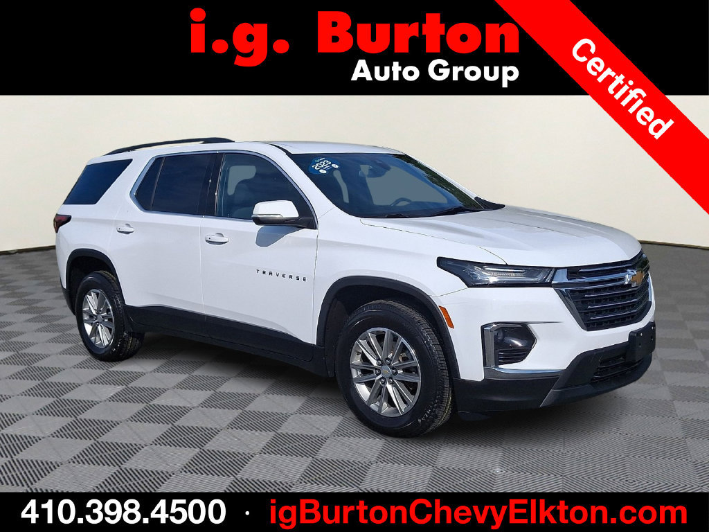 Certified 2023 Chevrolet Traverse LT