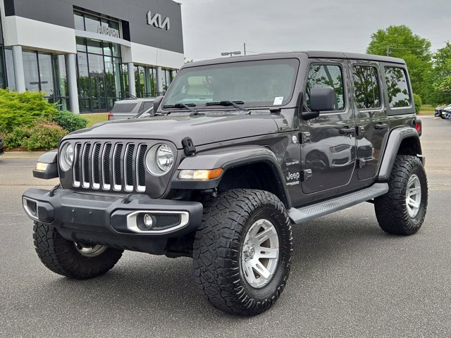 Used 2018 Jeep Wrangler Unlimited Sahara w/ Cold Weather Group AWD/4WD image 1