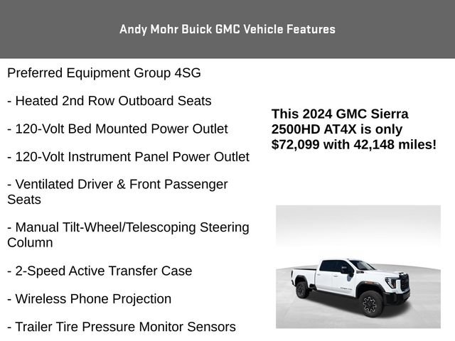 Used 2024 GMC Sierra 2500 AT4X AWD/4WD image 16
