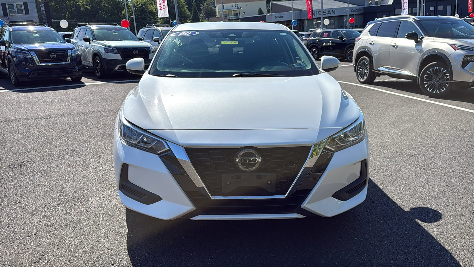 Certified 2020 Nissan Sentra SV FWD image 2