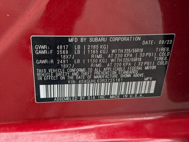 Used 2024 Subaru Crosstrek 2.5i Limited w/ Popular Package #4A AWD/4WD image 23