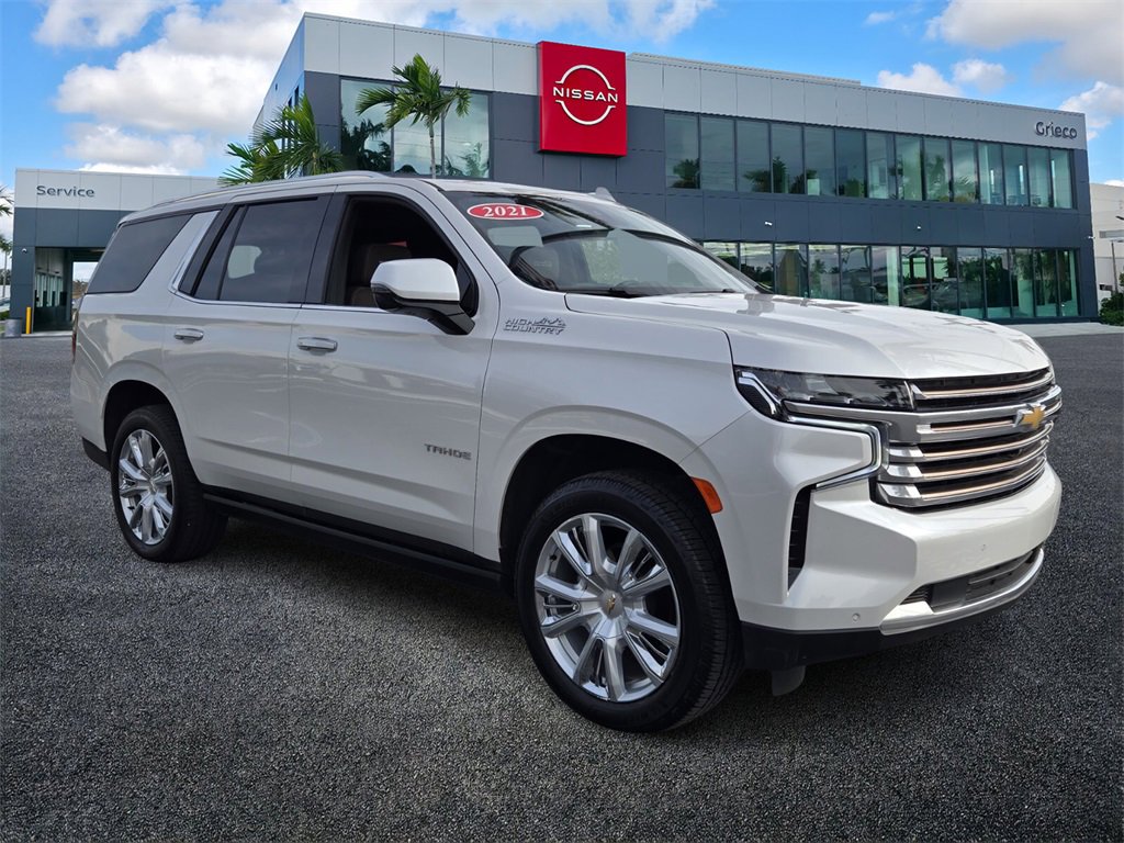 Used 2021 Chevrolet Tahoe High Country