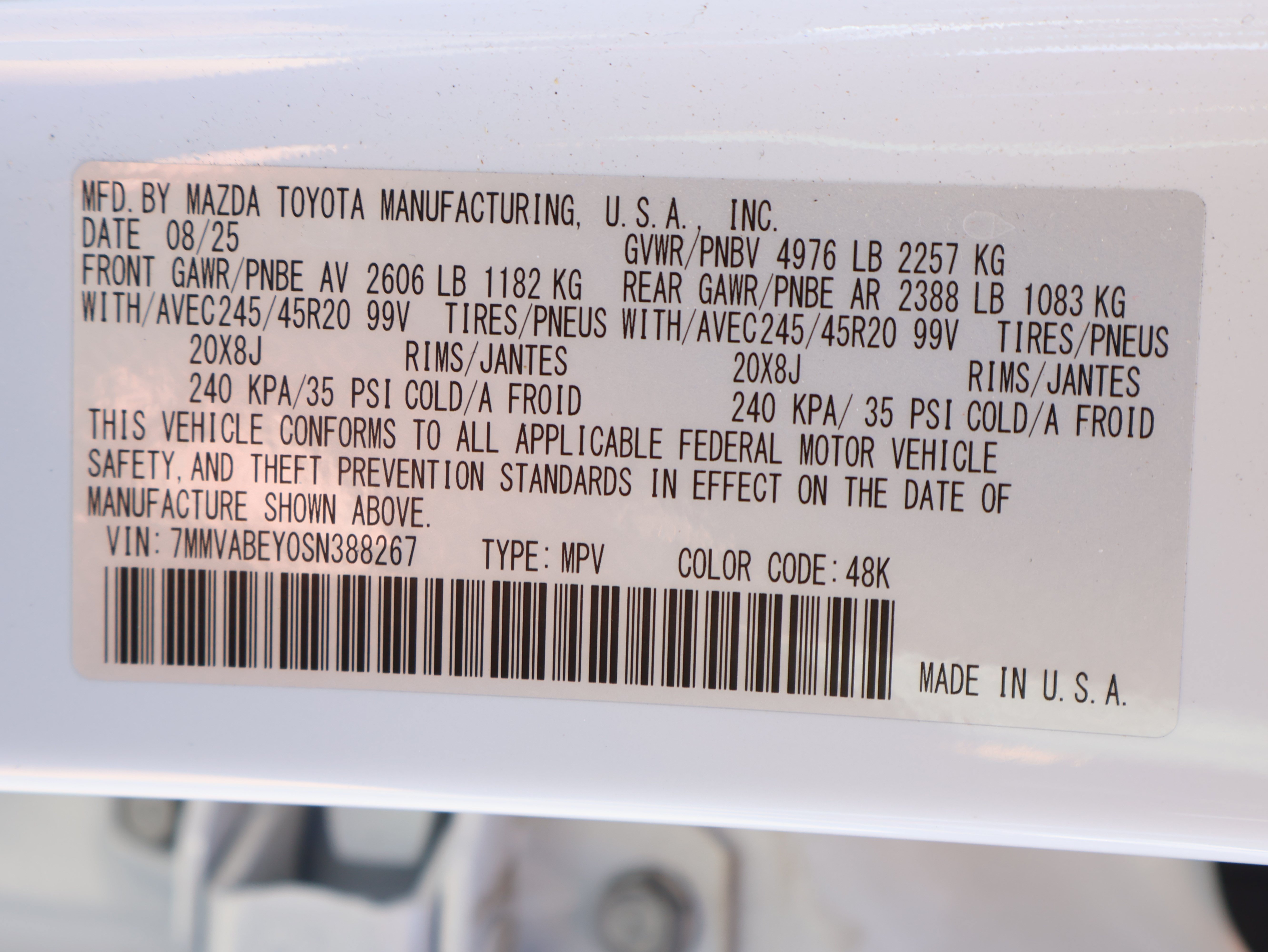 Certified 2025 MAZDA CX-50 2.5 Turbo w/ Premium Plus Pkg AWD/4WD image 46