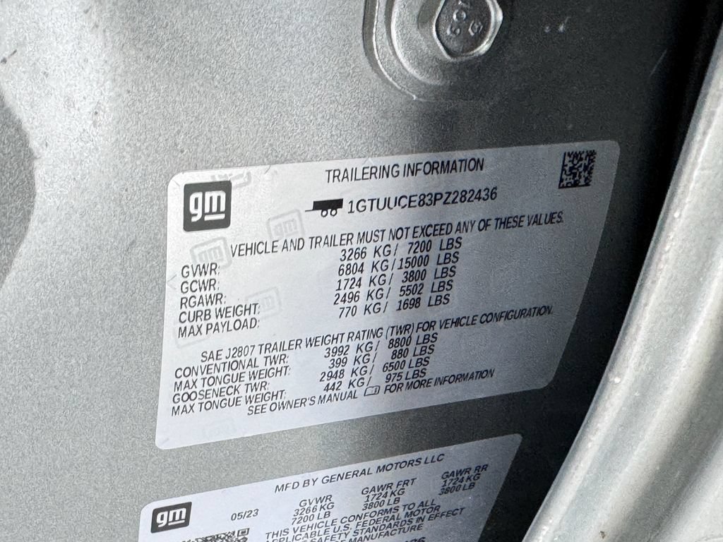 Certified 2023 GMC Sierra 1500 Elevation AWD/4WD image 9