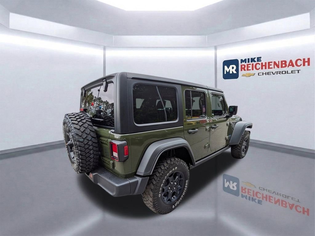 Used 2023 Jeep Wrangler Unlimited w/ Cold Weather Group AWD/4WD image 4